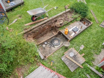 Septic System Site Preparation